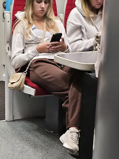 British teen on train