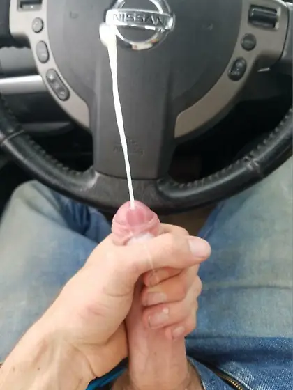 Stroking my dick