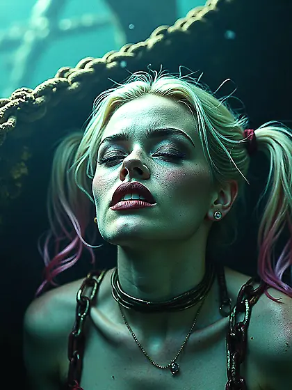 Harley Quinn drowned