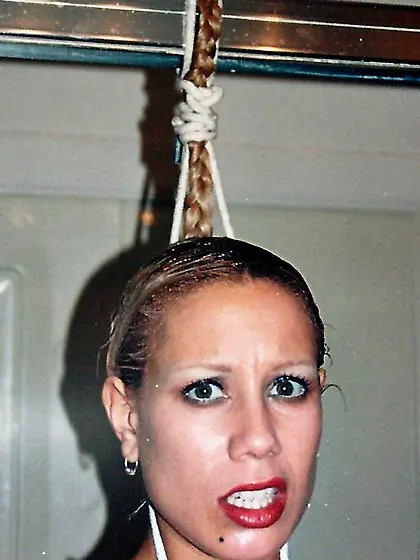 Amateur darling tied gagged