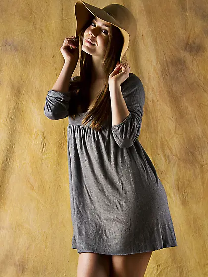 Naughty doll gets rid of the dress and demonstrates her small ti