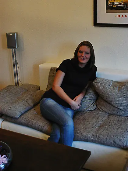 Cute coed chick fanni