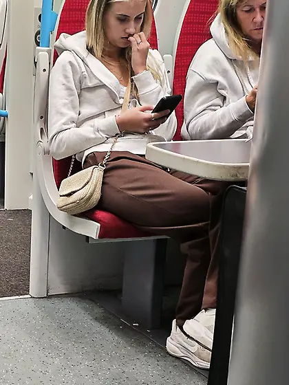 British teen on train