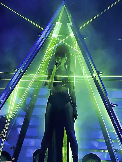 Rihanna - Performing at American Idol Grand Finale Display