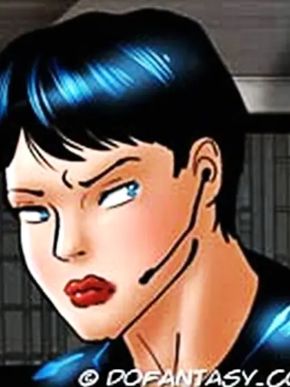 Black hair beauty bondage art.  Star Trap...