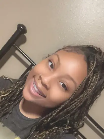 She is now on the drill squad,  after school