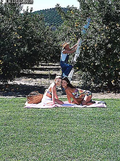 Horny pornstar bitches Adriana Sage and Dayton Rains got fucked