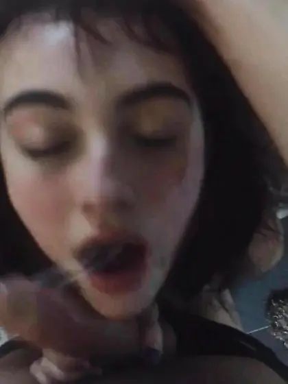 Slut named Tal swallowing cock cheating on her man