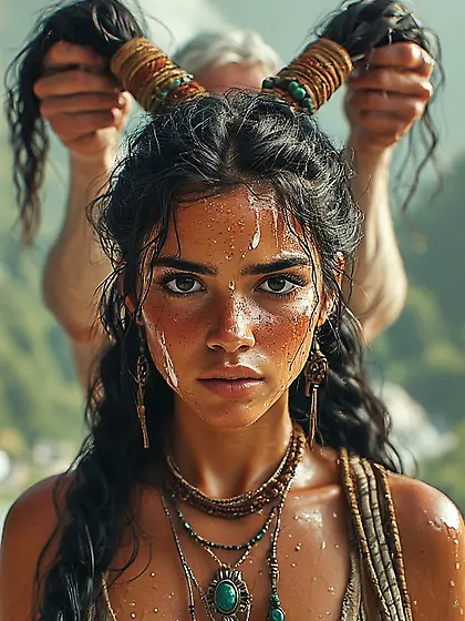 Brown Island Tit Clowns