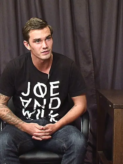 Handsome well-hung gay boy