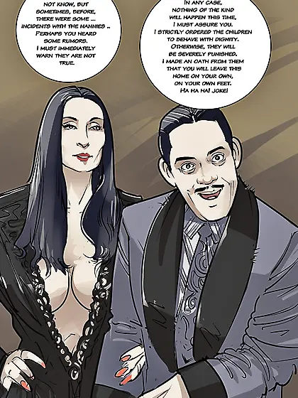 Babysitting at Addams House 03