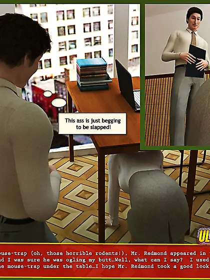 Big breasted blonde secretary