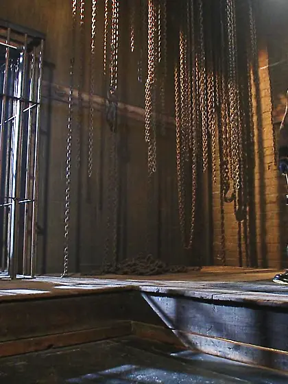 Bearded submissive gay licking