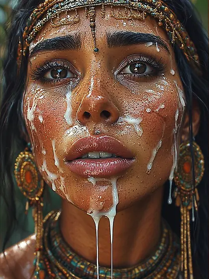 Brown Island Tit Clowns