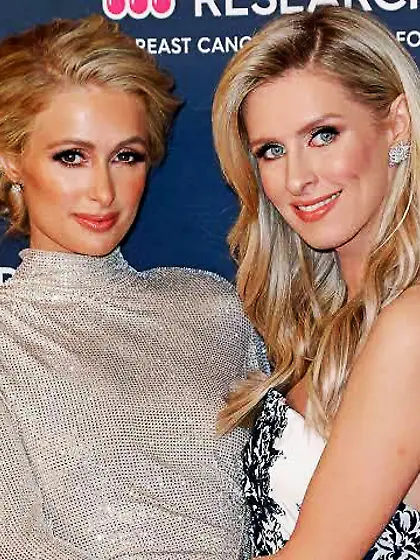 Nicky Hilton and Paris Hilton