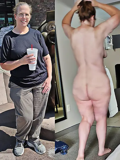 Sexy Real Wife Tara Dressed And Undressed