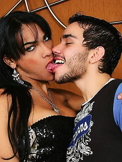 Horny and ready to use her big cock