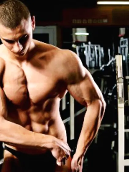 Brunette Young Man Youngpowerstud Oil.