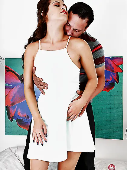 American beautiful latina teen first anal