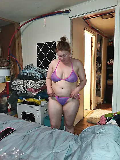 Dezahrae dilley see through bikini