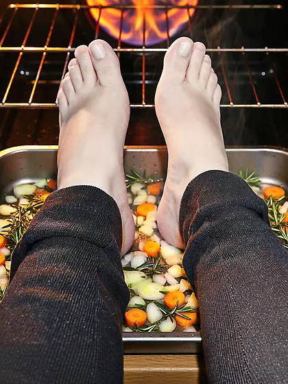 The black cannibal decided to eat me raw.