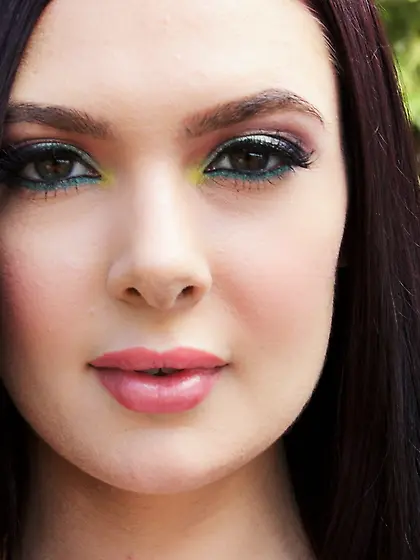 Canadian beautiful brunette