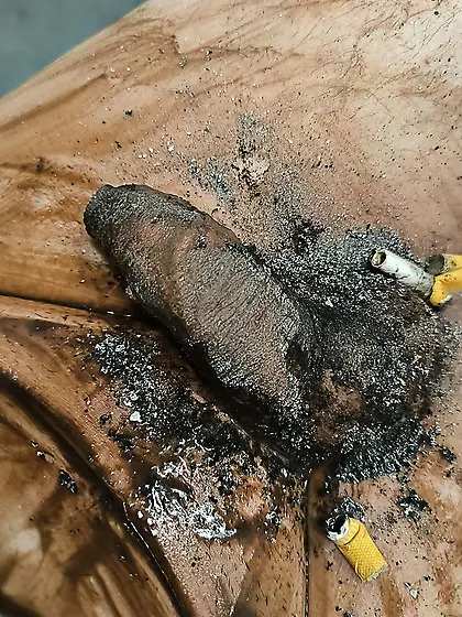 cock ashtray