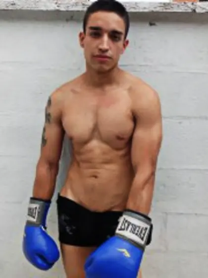 Brunette Young Man Daniel Live Orgasm.