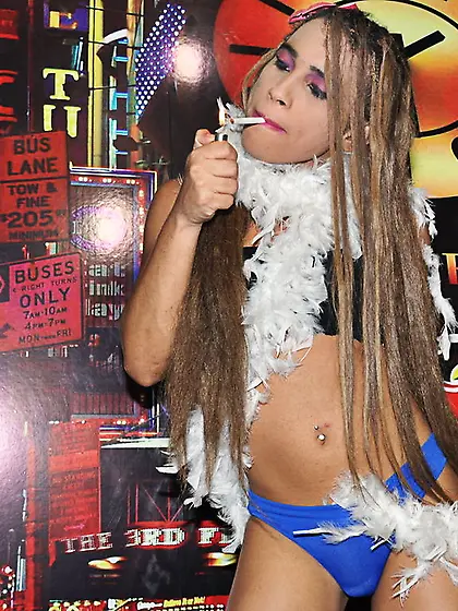 Latin transgender beautymariajose striptease