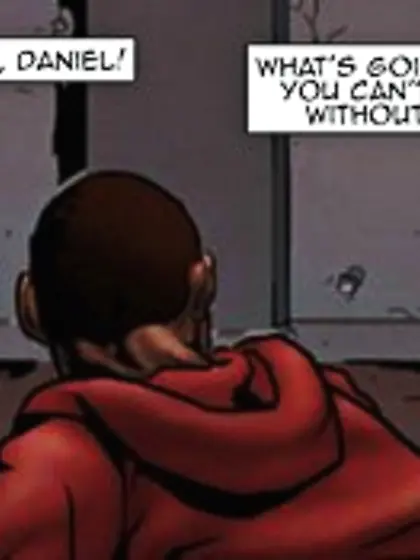 Red-haired subs bound rope