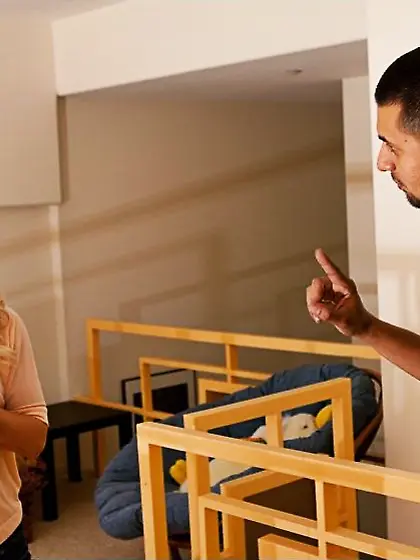 Hot blonde babe gets her cute mouth stuffed with a big dick befo