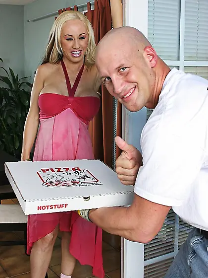 American anal big sausage pizza