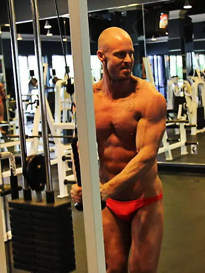 Hardcore locker room gay