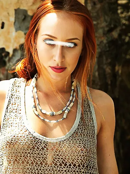 Marina Barb gorgeous sexy redhead teen amateur