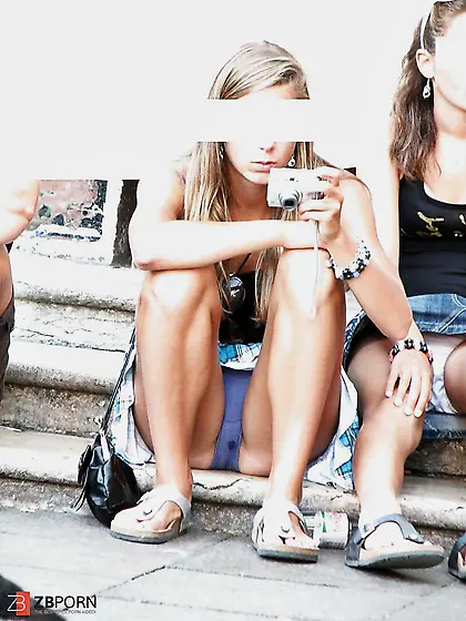 Upskirts with a twist..