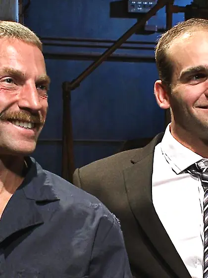 Lustful businessman extreme sex