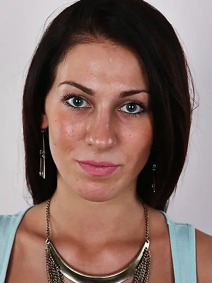 Young shy girlie shows