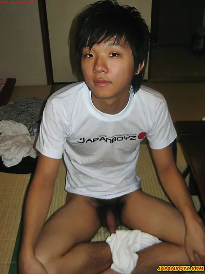 Young japanese twink strips
