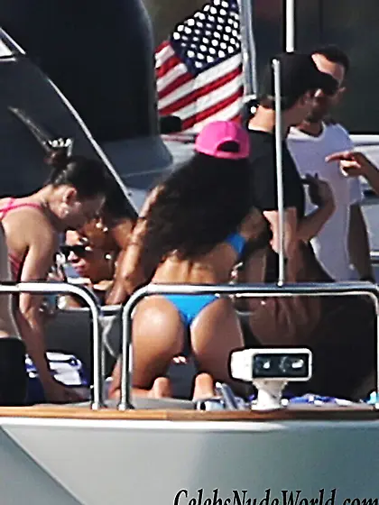 Jasmine Tookes & Shanina Shaik Bikini