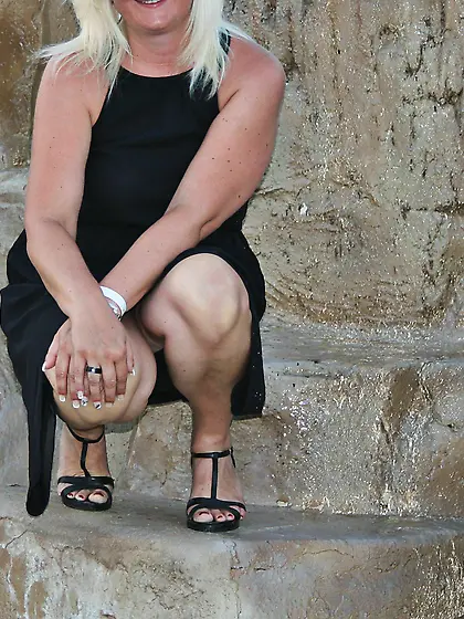 Eine fette dumme Schlampe