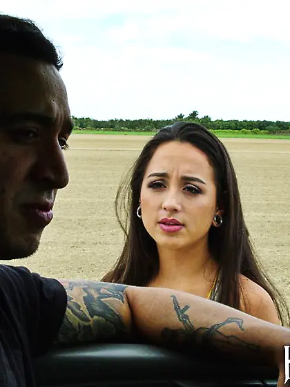 Submissive tied teen