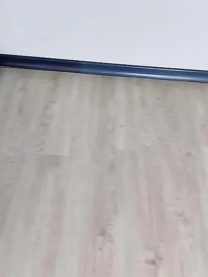 Hot naked teen pounded hard in the kitchen