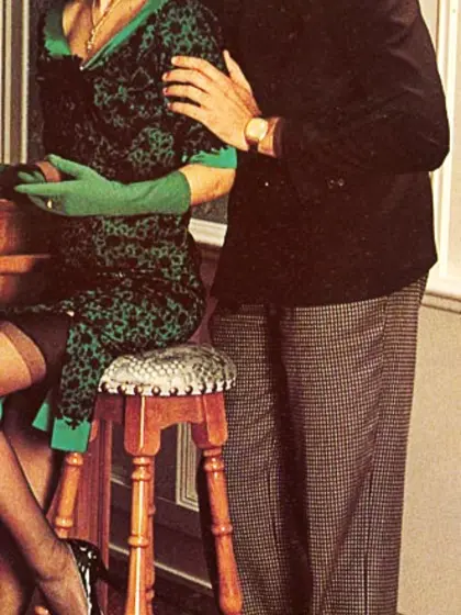 Blonde retro lady fucked