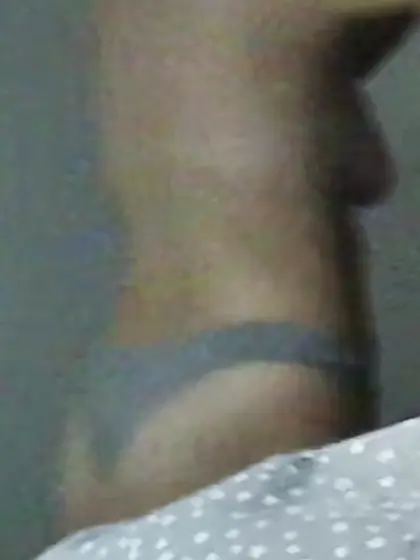 Spy pics--guy spies gal's boobs and thong panties