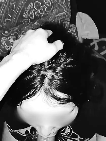 Fat girl sucks big dick