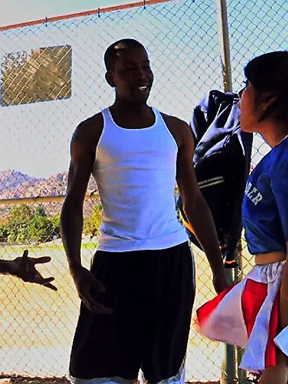 Young japanese school uniform