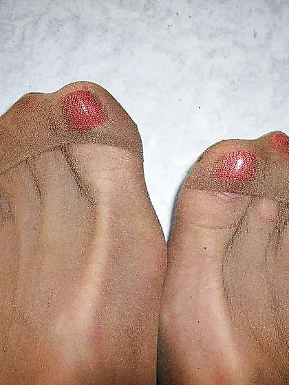 Denim and pantyhoses