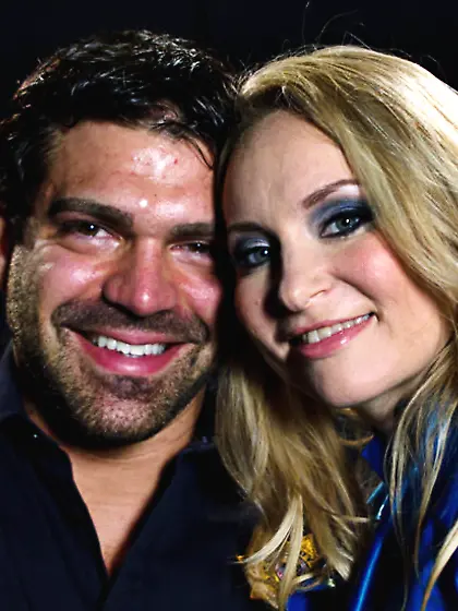 Muscular captured guy ass