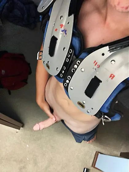 Highschool football player