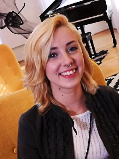 Tight cute blonde teen pov